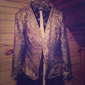Gold Sequin H&M Jacket